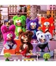 Rebel Bears Plush Action Figures Blind Box Movable Series Display 18 cm (6) by Chaosweet
