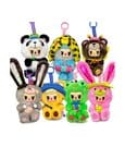 Rebel Bears Vinyl Plush Figures Blind Box Sweet Zoo Display 10 cm (6) by Chaosweet