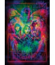 Stranger Things Metamorphic Art Collection Jigsaw Puzzle with Light-Up Effect The Upside (520 pieces) by Clementoni