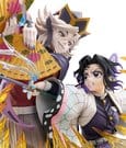 Demon Slayer: Kimetsu no Yaiba PVC Figures 2-Pack Shinobu Kocho & Doma 18 cm by Claynel