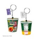 KPop Demon Hunters Squishy Keychain Zoey Hamburger Noodles by Cinereplicas