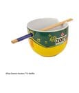 KPop Demon Hunters Ramen Bowl with Chopsticks Zoey Hamburger by Cinereplicas