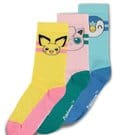 Pokémon Socks 3-Pack Crew 35-38 by Difuzed