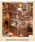Book Nook Eternal Bookstore 23 x 11 cm by CuteBee