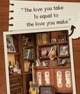 Book Nook The Secret Rhythm 23 x 11 cm by CuteBee