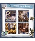 Book Nook Nebula Common Room 23 x 11 cm by CuteBee