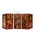 Book Nook Flame Common Room 23 x 11 cm by CuteBee