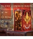 Book Nook Flame Common Room 23 x 11 cm by CuteBee