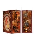 Book Nook Flame Common Room 23 x 11 cm by CuteBee