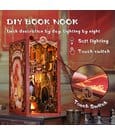 Book Nook Flame Common Room 23 x 11 cm by CuteBee