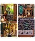 Book Nook Darkness Common Room 23 x 11 cm by CuteBee