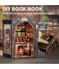 Book Nook Count Cat´s Study 17 x 12 cm by CuteBee