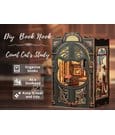 Book Nook Count Cat´s Study 17 x 12 cm by CuteBee