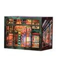 Book Nook Hong Kong Neon Light 13 x 17 cm by CuteBee