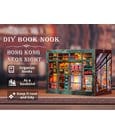 Book Nook Hong Kong Neon Light 13 x 17 cm by CuteBee