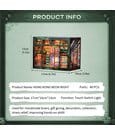 Book Nook Hong Kong Neon Light 13 x 17 cm by CuteBee