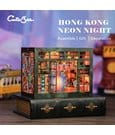 Book Nook Hong Kong Neon Light 13 x 17 cm by CuteBee