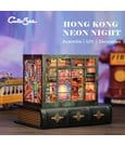 Book Nook Hong Kong Neon Light 13 x 17 cm by CuteBee
