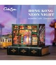 Book Nook Hong Kong Neon Light 13 x 17 cm by CuteBee