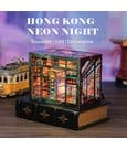 Book Nook Hong Kong Neon Light 13 x 17 cm by CuteBee