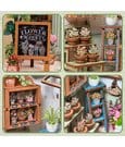 Miniature House Model Kit Champs-Élysées Florist 18 x 16 cm by CuteBee