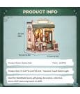 Miniature House Model Kit Sunny Cafe 20 x 16 cm by CuteBee