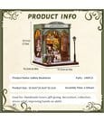 Miniature House Model Kit Gallery Bookstore 20 x 16 cm by CuteBee