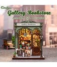 Miniature House Model Kit Gallery Bookstore 20 x 16 cm by CuteBee