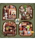 Miniature House Model Kit Gallery Bookstore 20 x 16 cm by CuteBee