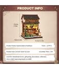 Miniature House Model Kit Kanmi-dokoro Kurihara 19 x 15 cm by CuteBee