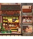 Miniature House Model Kit Kanmi-dokoro Kurihara 19 x 15 cm by CuteBee