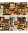 Miniature House Model Kit Kanmi-dokoro Kurihara 19 x 15 cm by CuteBee