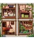 Miniature House Model Kit Kanmi-dokoro Kurihara 19 x 15 cm by CuteBee