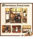 Miniature House Model Kit Oishii Kyoto 22 x 13 cm by CuteBee
