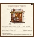 Miniature House Model Kit Antique Bookery of Kyoto 18 x 15 cm by CuteBee