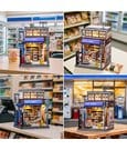 Miniature House Model Kit Beika-cho Convenience Store 22 x 15 cm by CuteBee