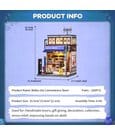 Miniature House Model Kit Beika-cho Convenience Store 22 x 15 cm by CuteBee