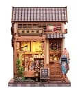 Miniature House Model Kit Sakura O Kimono Shop 19 x 14 cm by CuteBee