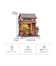 Miniature House Model Kit Sakura O Kimono Shop 19 x 14 cm by CuteBee
