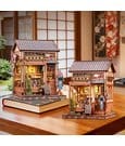 Miniature House Model Kit Sakura O Kimono Shop 19 x 14 cm by CuteBee