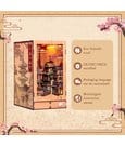 Book Nook Twilight Sakura Path 23 x 12 cm by CuteBee