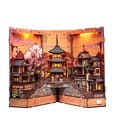 Book Nook Twilight Sakura Path 23 x 12 cm by CuteBee