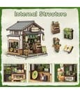 Miniature House Model Kit Kyoto Matcha Cottage 11 x 9 cm by CuteBee