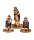 Lord of the Rings Animated Film PVC Figures 3-Pack Frodo, Aragorn, and Samwise by Dark Horse