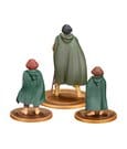 Lord of the Rings Animated Film PVC Figures 3-Pack Frodo, Aragorn, and Samwise by Dark Horse
