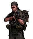 Platoon Action Figure 1/6 Staff Sergeant Barnes 30 cm by Damtoys