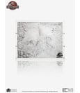 Jurassic Park III Excavation Map Velociraptor 27 cm by Elite Creature Collectibles
