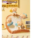 Butterbear Baked with Love Series Mini Figures 3-Pack Chubby Face 9 cm Display (6) by Funism