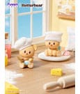 Butterbear Baked with Love Series Mini Figures 3-Pack Chubby Face 9 cm Display (6) by Funism