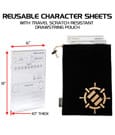 Enhance RPG Series Acrylic Character Sheet Set *English Version* by Enhance